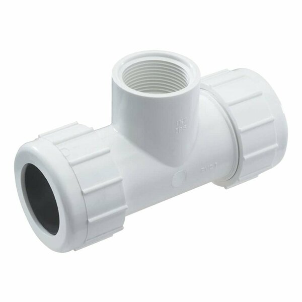 Thrifco Plumbing 1 Inch PVC St Comp. Tee 6622190